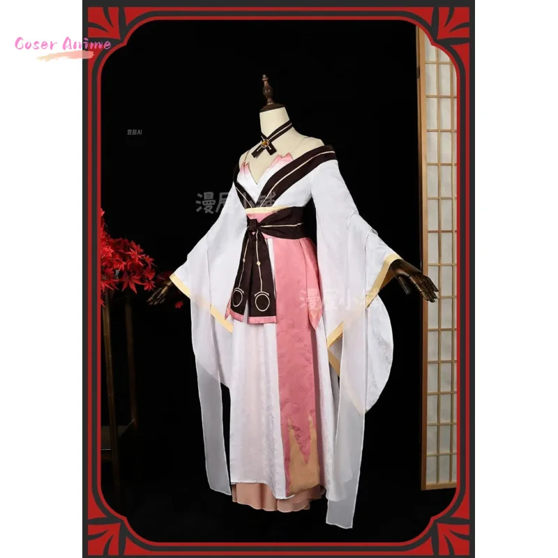 【Coser】Spirit Cosplay Costume Game DATE A LIVE Uniform Halloween Party for Women Men Carnival Props