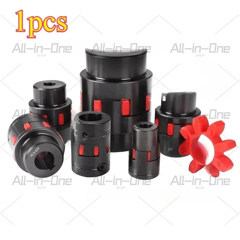 1PC XL2 D54 L78 Clamp Type 12/14/15/16/20/22/25/28mm CNC Motor Ballscrew Jaw Spider Plum Steel Shaft Coupler Flexible Coupling