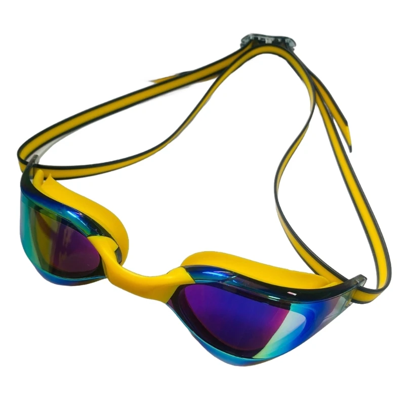 Antifog Swim Goggle Adult No Leaking UV Protections Clear Antifog Swim Goggle with Soft Silicones, Adjusted