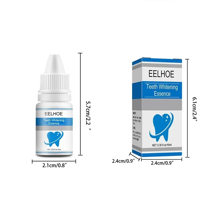 EELHOE-Essência Clareador Dentes, Remover manchas de placa, Higiene Oral, Produtos Branqueadores, Limpeza, Hálito Fresco, Ferramentas de Odontologia