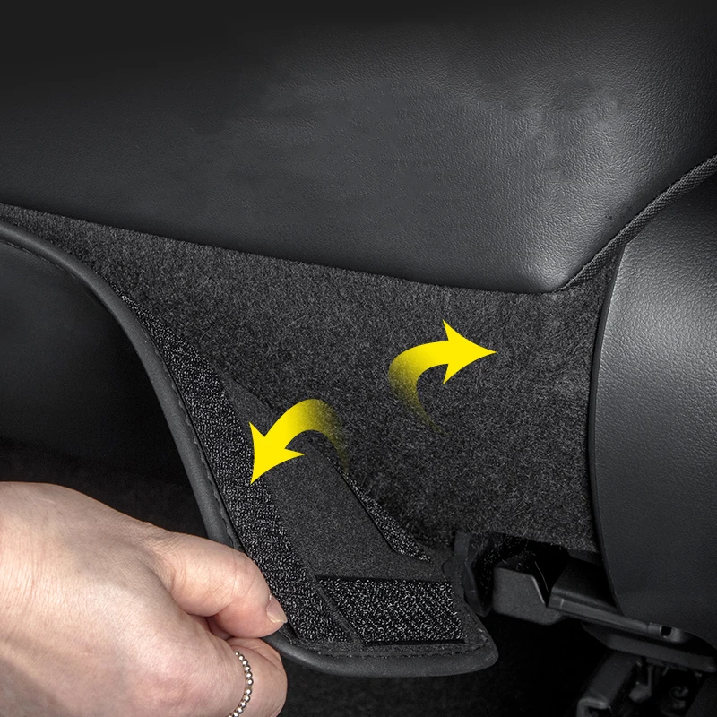 For Toyota Camry 50 XV50 2012 2013 2014 2015 2016 2017 Leather Seat Back Cover Protector Anti Kick Mats Accessories - view 6
