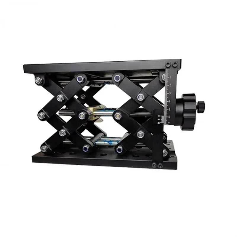 Laboratory Scissor Jack High-Precision Lab Jack Stand (Travel 120MM/4.7