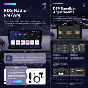 CarPlay Android Auto راديو السيارة اللاسلكي نظام السيارة الذكية GPS 4G BT مرسيدس بنز سمارت فورتو 451 2005-2015 4G أفضل 6 مكبرات صوت ذكية للمبيعات 451 - رقم 5