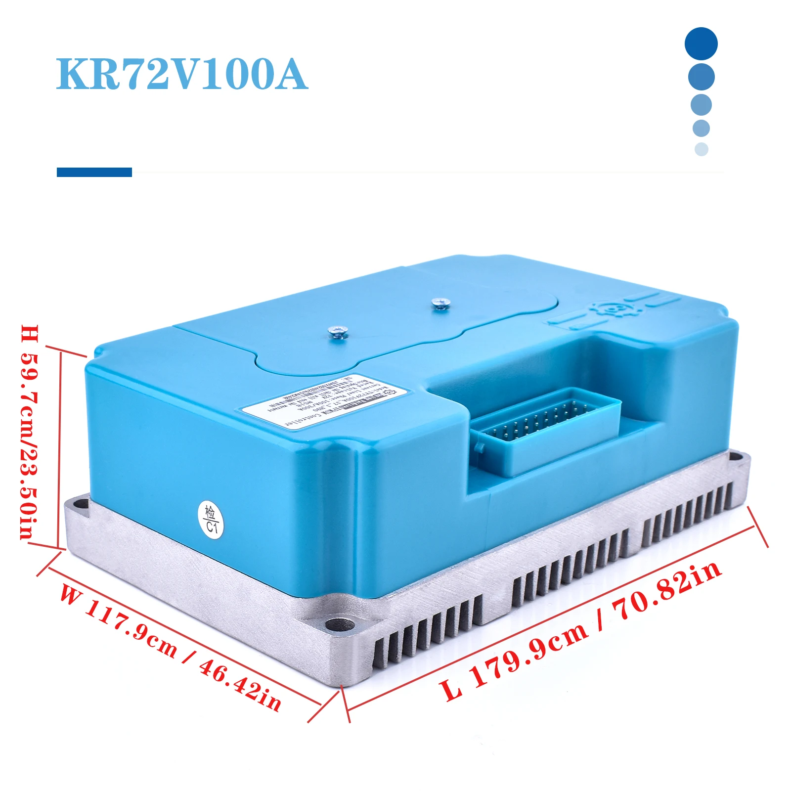 Fardriver Controller 80A 100A  Sine Wave Electric Scooter Bluetooth programming motor controller