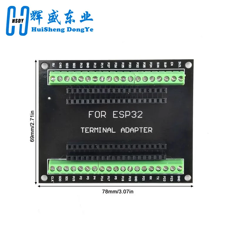 ESP32 Expansion Board Compatible with ESP32 WiFi Bluetooth Development Board NodeMCU-32S Lua 38Pin GPIO Expansion Board