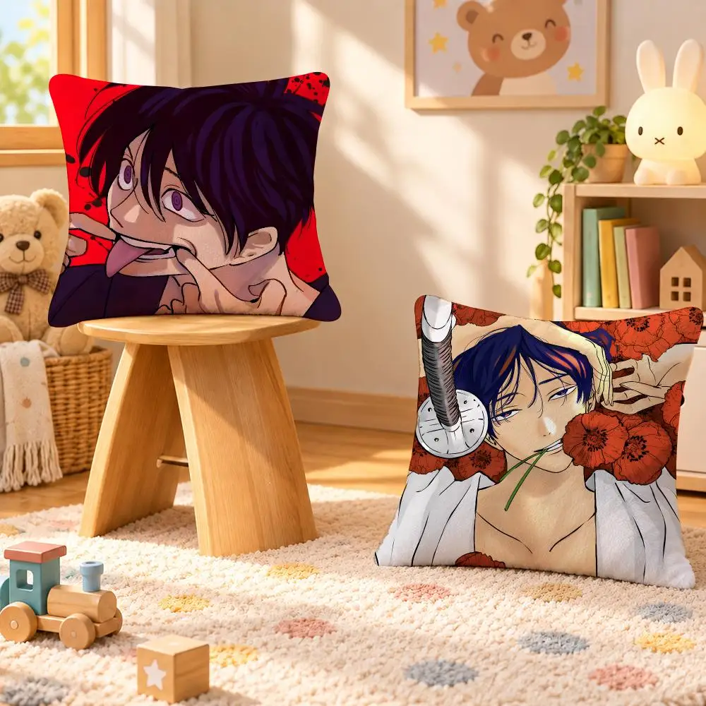 Manga Firefly Wedding Romance Cushion Cover Personalized Decorative Living Room Home Sofa Bedroom Office Car Decor