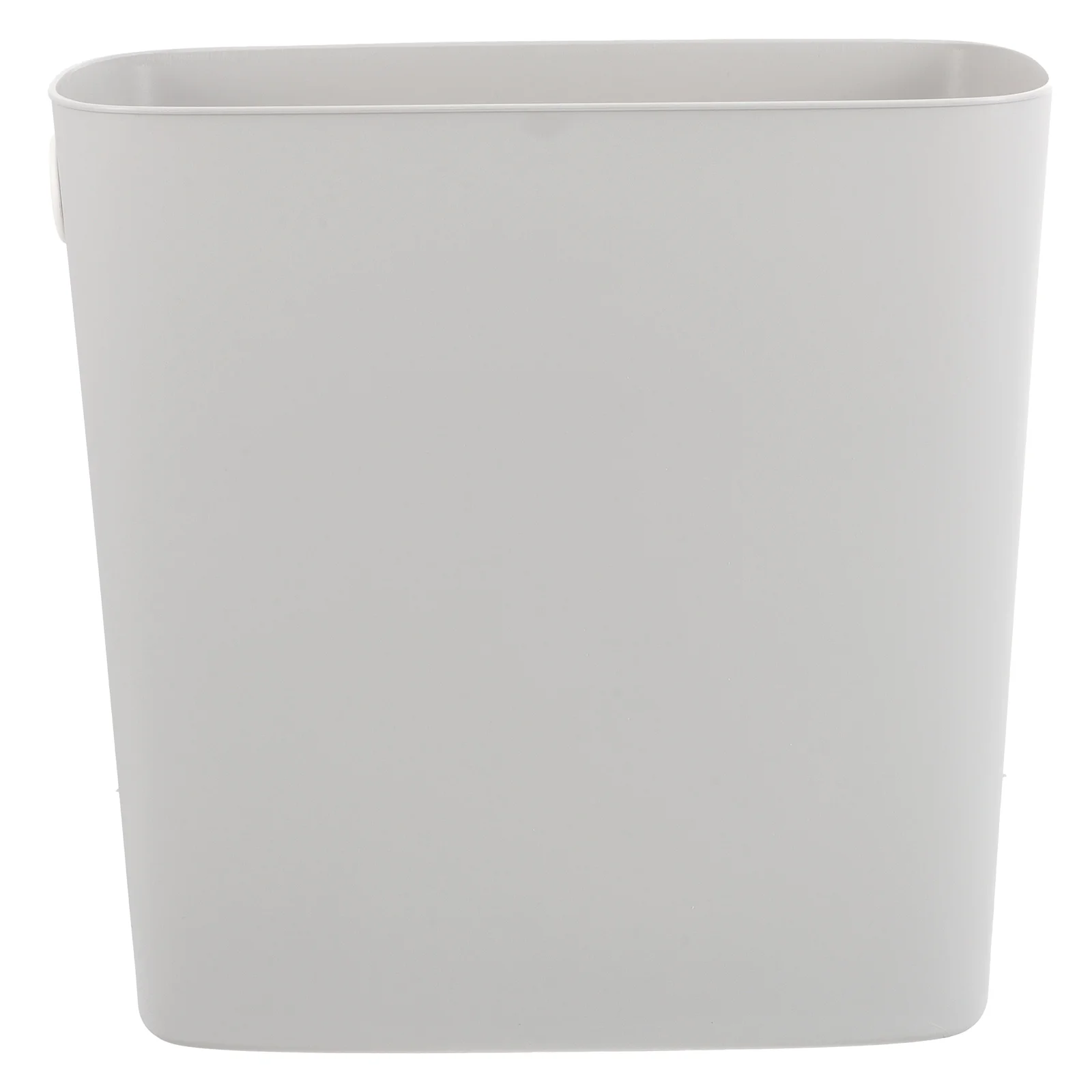 Home Trash Can Narrow Place Bin Outdoor Thicken Light Grey Plastic Kitchen Slim