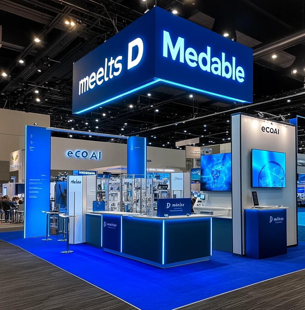 Kundenspezifisches modulares SEG-Display, 30 x 30 Fuß großer, beleuchteter Fair-Ständer für den Tech Expo und Trade Fair Dye-Sublimationsdruck