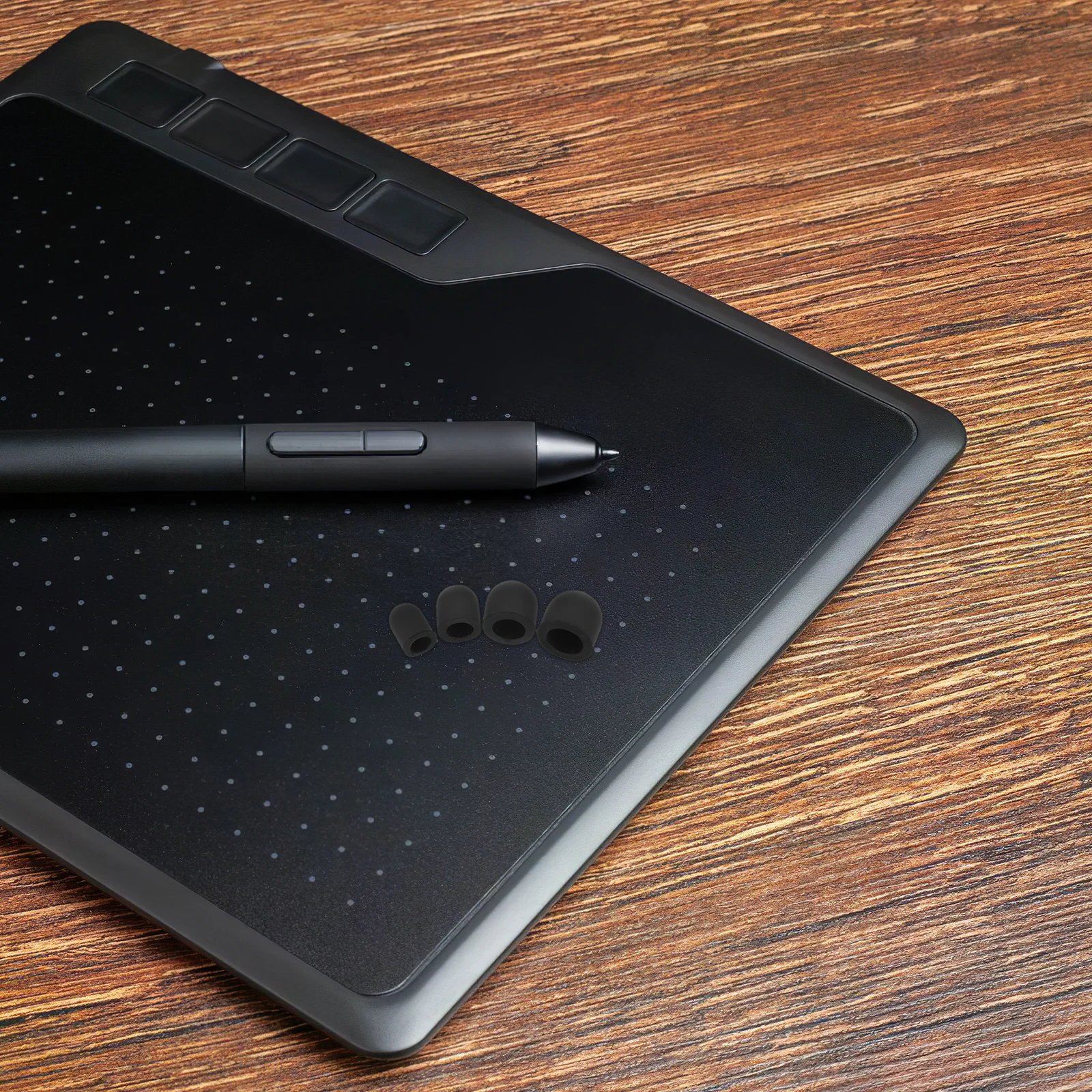 

60Pcs Replacement Stylus Nibs Silicone Tips High Sensitivity Precise Writing Drawing No Scratch for Tablets Phones Laptops 5 6 7