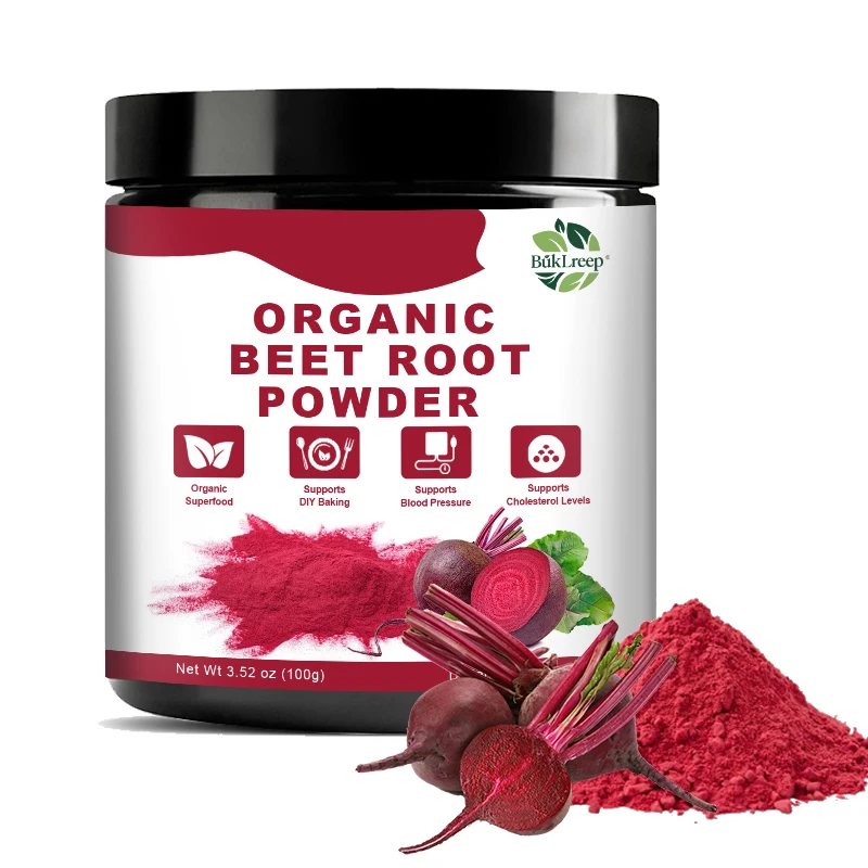Organic Beet Root Powder - Energy, Heart & Immune Support for Adults - Vegan Beetroot Juice - Rich in Nitrates - Non GMO