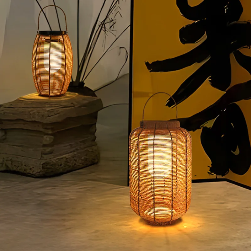 

Japanese floor lamp designer zen tea room dining room Chinese retro living room bedroom