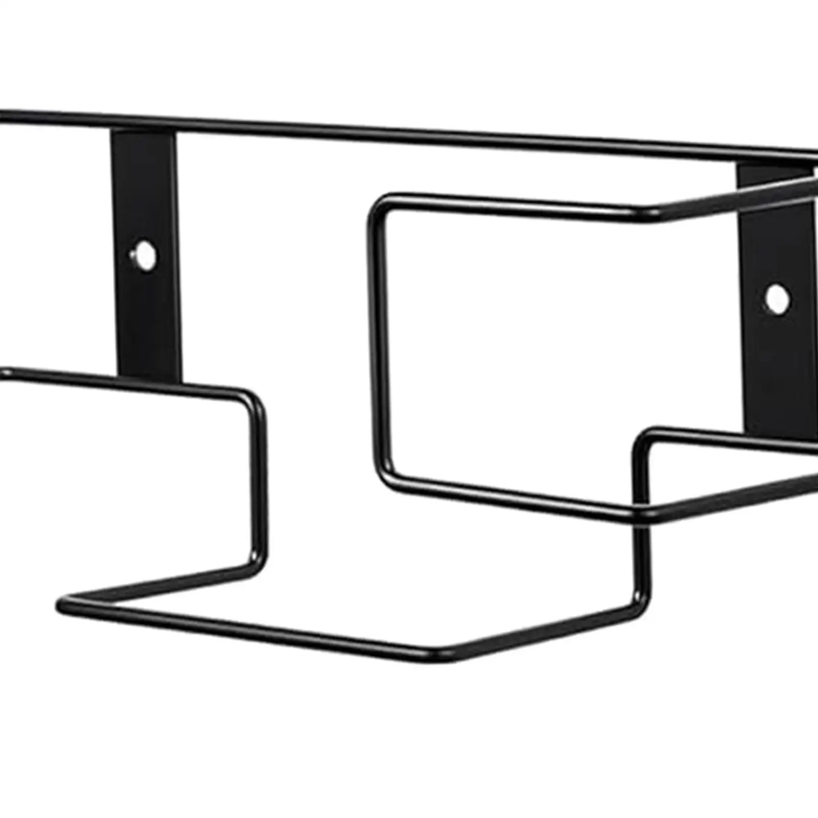 2 Pieces Disposable Glove Dispenser Wall Mount Wire Rack Box for Garage