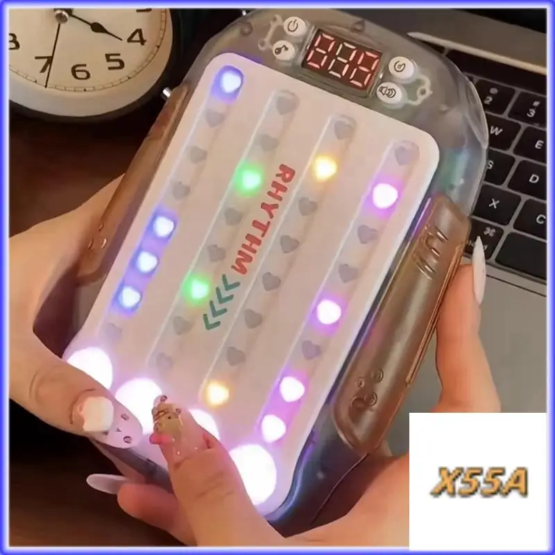 

XX-Quick Push Game Eye Сенсорная консоль Многопользовательский Versus Настольная игра Dance Master Ручной геймпад Тренировка рук