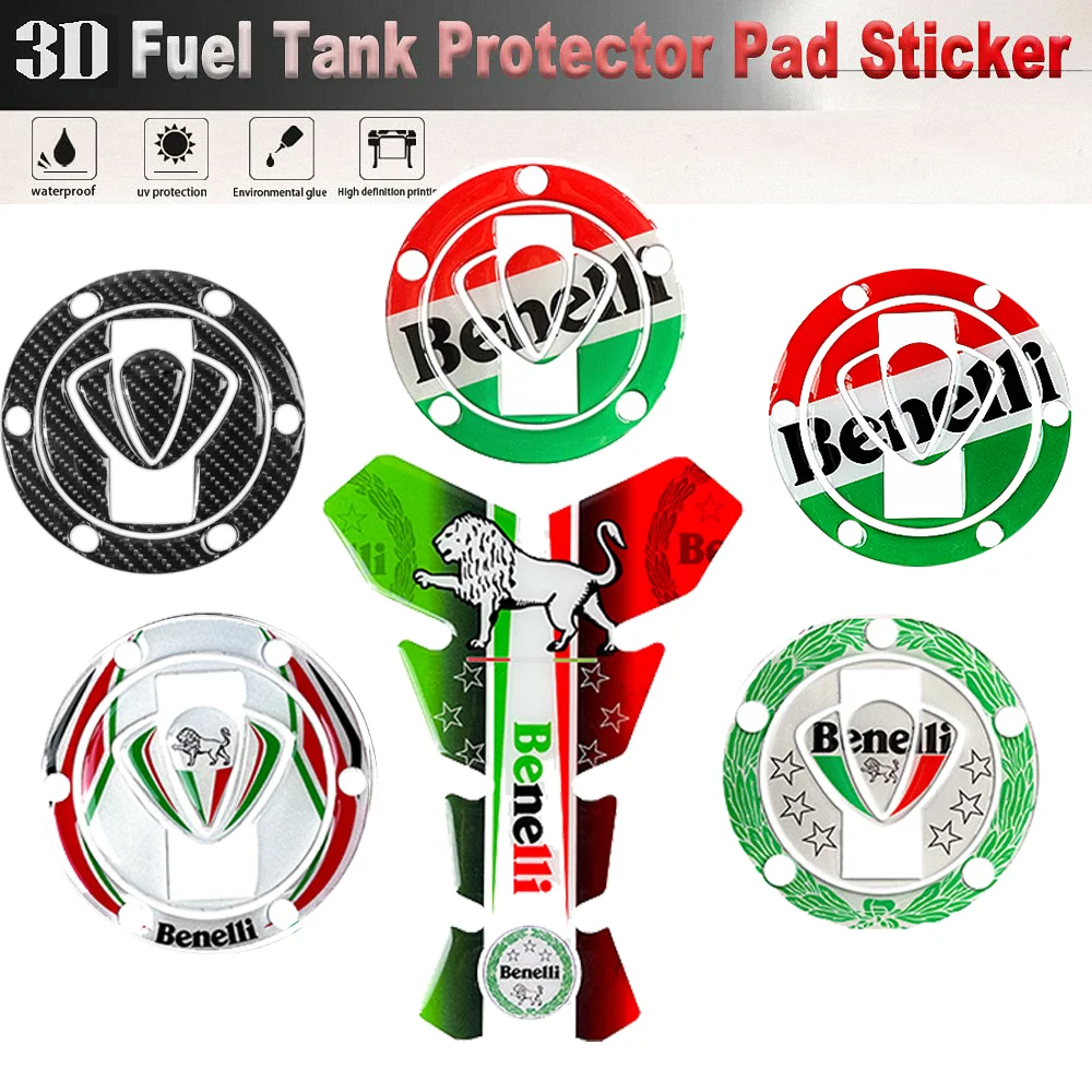 For Benelli Stickers Tank Pad Motorcycle Accessories Protector Decals TNT BN TNT600 TNT25 502c 302s 180s 150s 899 600 302 251 25