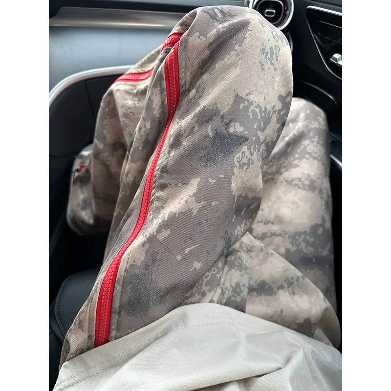 

Свободные прямые брюки для спецодежды, мужские летние десантники, повседневные длинные брюки для альпинизма, американские брюки на молнии