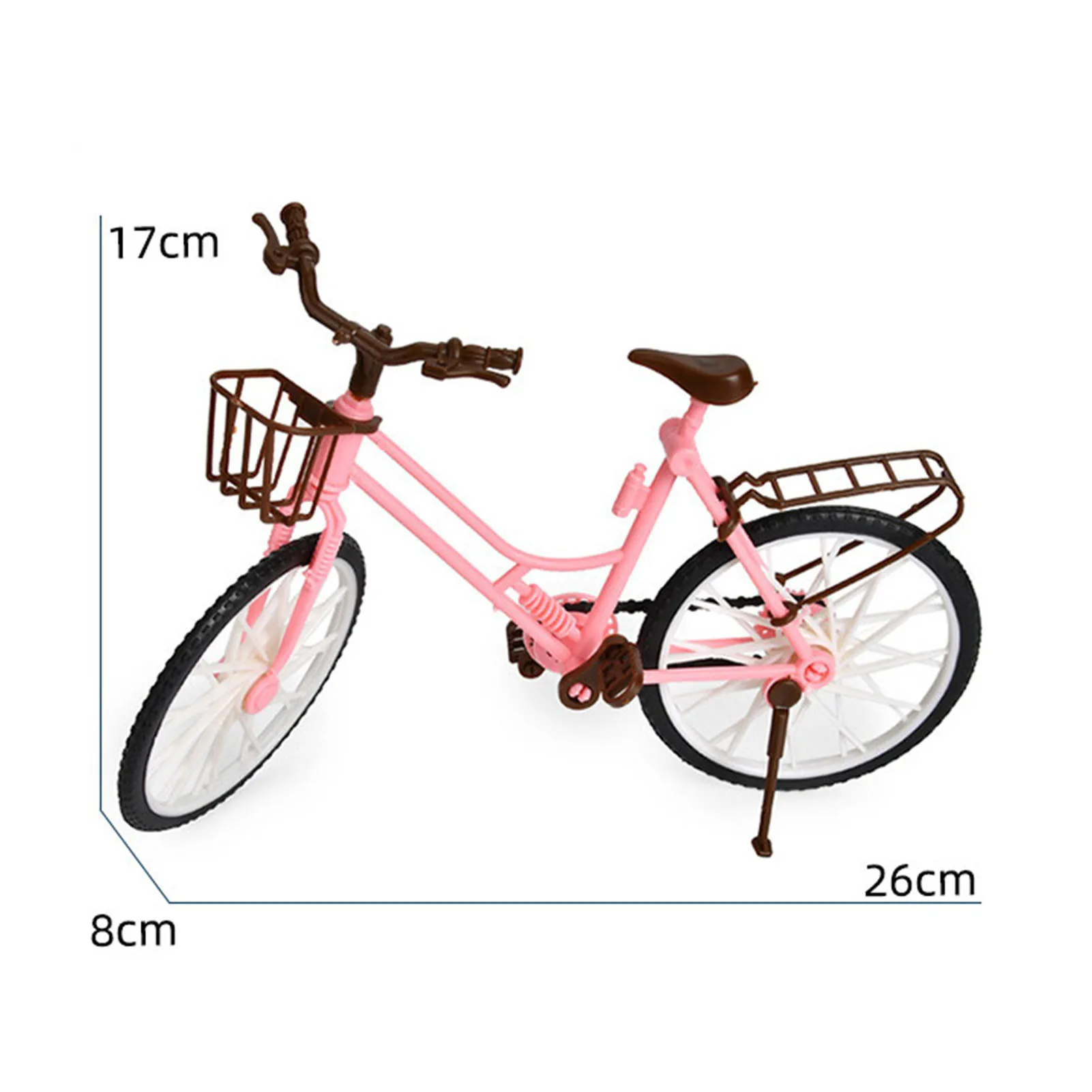 Zk20 Fiets Model Gesimuleerde Fiets Model Levensechte Decoratieve Miniatuur Fiets Bureau Ornament Interactieve Fiets Speelgoed Voor Desktop Plank