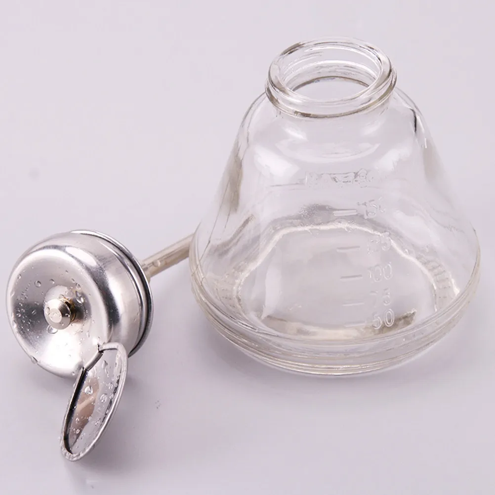 

1 шт. 180 мл портативный флакон для жидкости для ногтей, небьющееся стекло, дозатор-помпа, бутылка для розлива, для путешествий, флаконы для ногтей