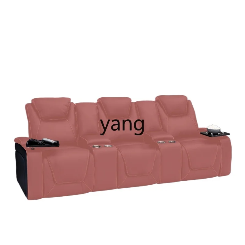 

L'm'm Leather First-Class Electric Multi-Function Cabin High-End Film and Television Hall Villa Home Theater Viewing Seat