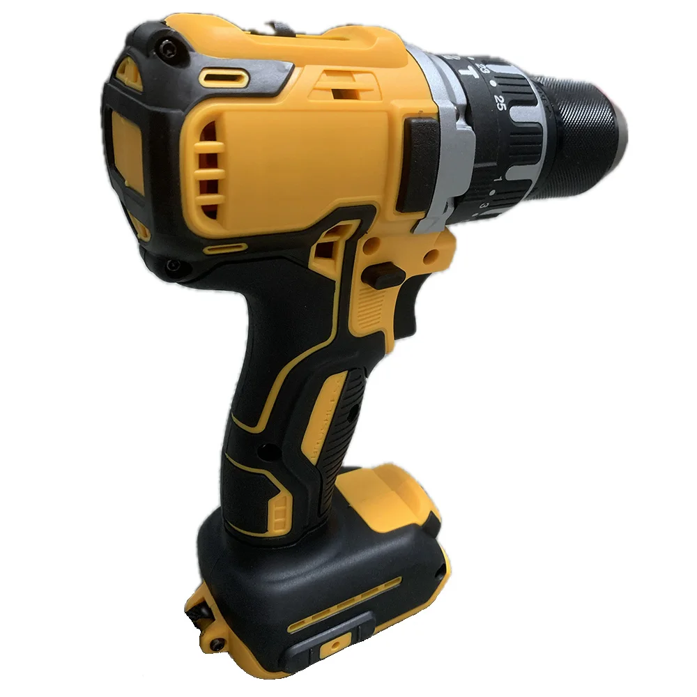 Suitable Dewalt 20V Battery Brushless Hammer Drill 3in1 Electric Screwdriver 25+3 Torque Cordless Impact Drill  Power Tools