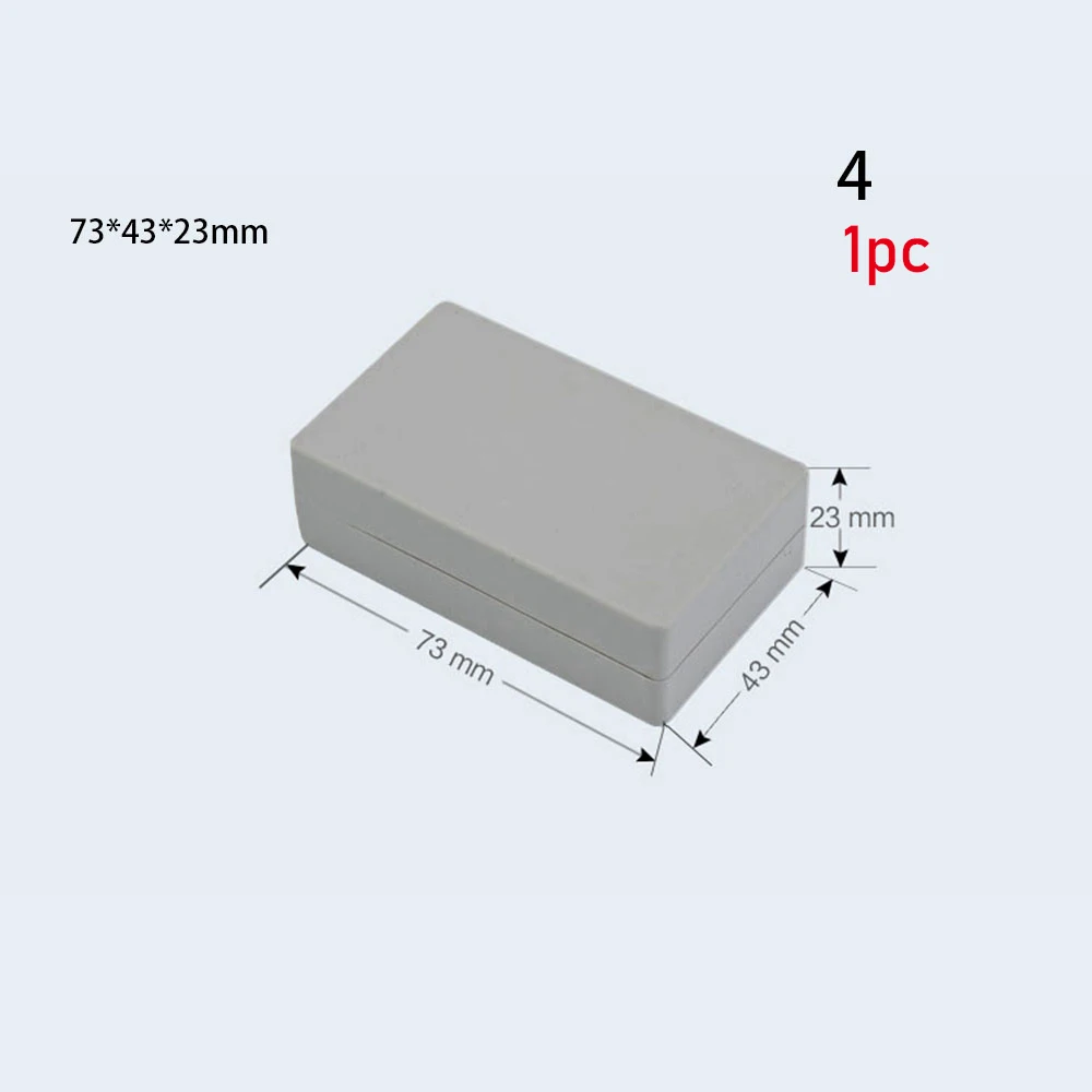 1/2pcs 8 sizes DIY ABS Plastic Enclosure Boxes Waterproof Cover Project Electronic Project Box Instrument Case