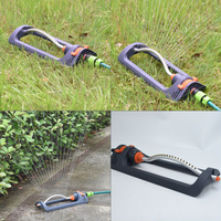 Automatic Swing Sprinkler 19 Hole 4 Modes Lawn Agriculture Watering Irrigation System Home Garden Irrigation Water Spray Nozzle