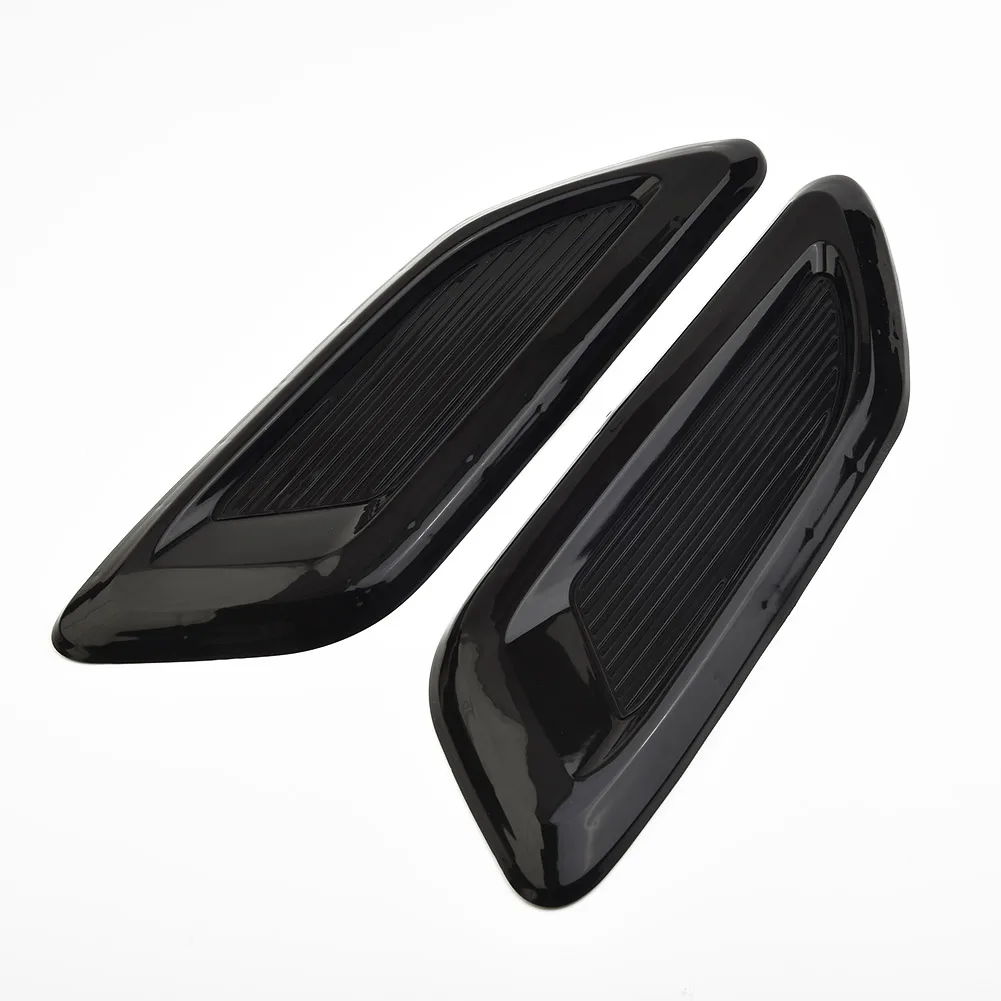 Automotive Car Air Flow Intake Hood Scoop Vent Bonnet Decorative Covers 3pcs for Exterior Styling with Tape Base