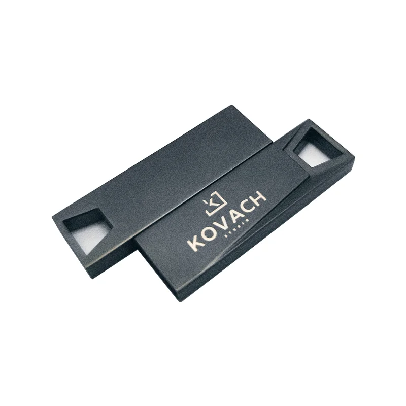 50 Teile/los Schwarz Metall Mini USB 2,0 Flash-Laufwerk 4GB 8GB 16GB 32GB 64GB 128GB Memory Stick Kostenloses Individuelles LOGO