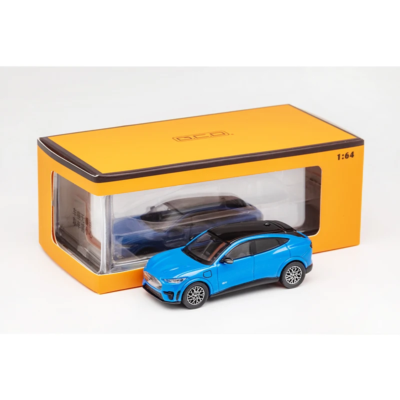 

GCD 1/64 Mustang Mach-E Model Car Vehicle Diecast Car Collection Toy Station Vehicle with Display Box Gifts For Children