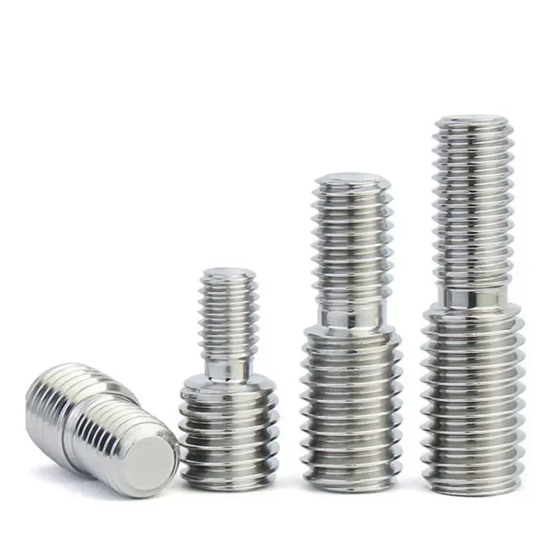 304 Stainless Steel Conversion Reducing Screws Bolt Metal Adapter Male Double-ended Headless Screw Camer Adapter Converter M3M20