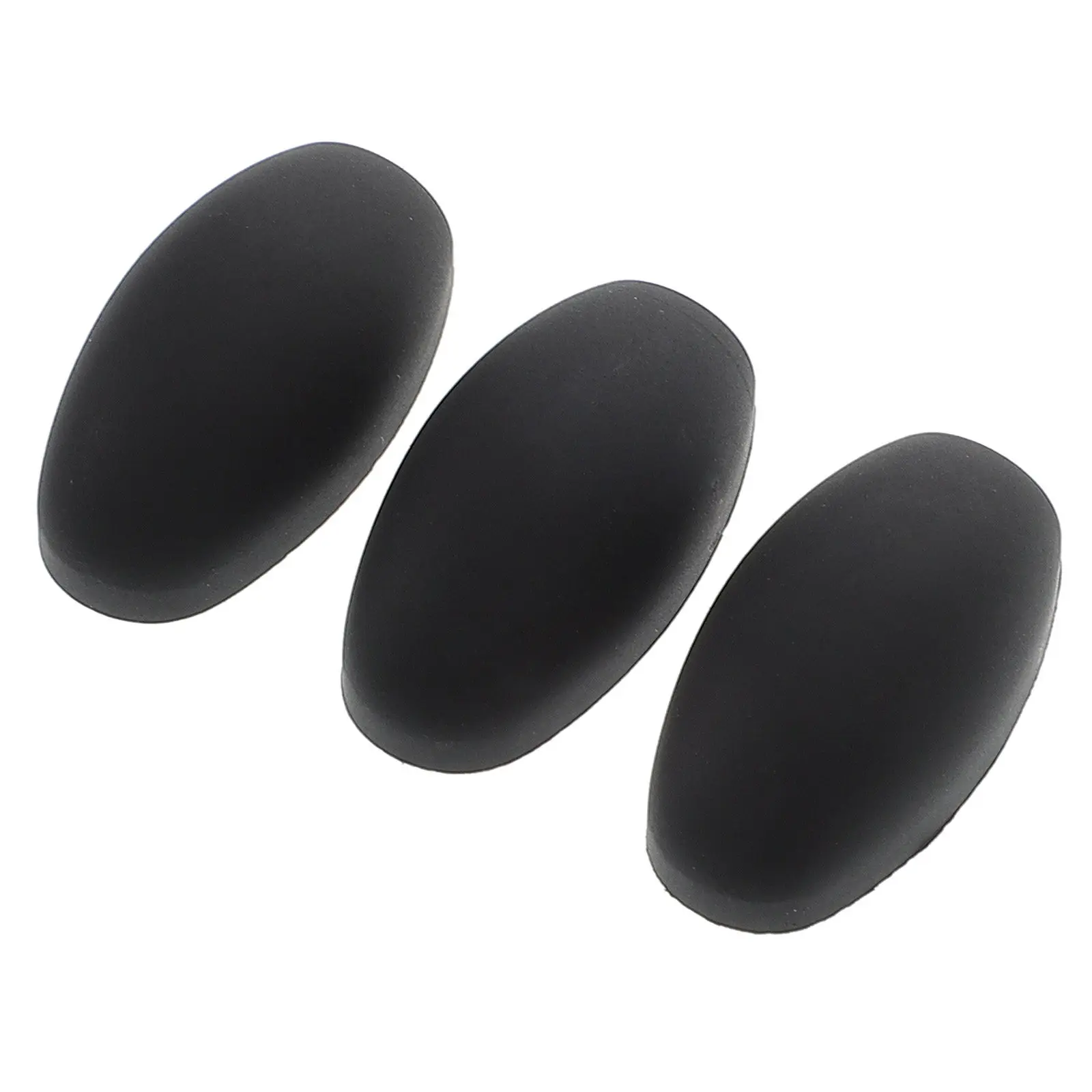 3Pcs Saxophone Thumb Rest Pads Soft Plastic Finger Support Cushion for Alto Sax Clarinet Oboe Flute Wind Instrument Palm Key