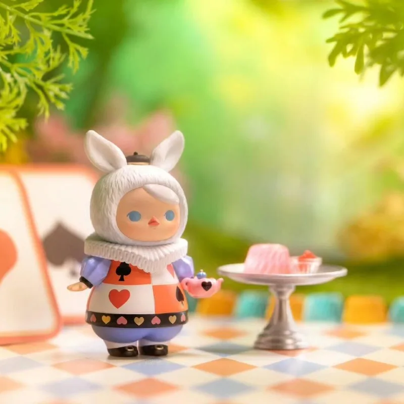 PUCKY Elf Animal Tea Party Series Tajemnicze pudełko z niespodzianką Figurki kolekcjonerskie Modne zabawki Ozdoby na biurko Dziewczyny Prezent świąteczny