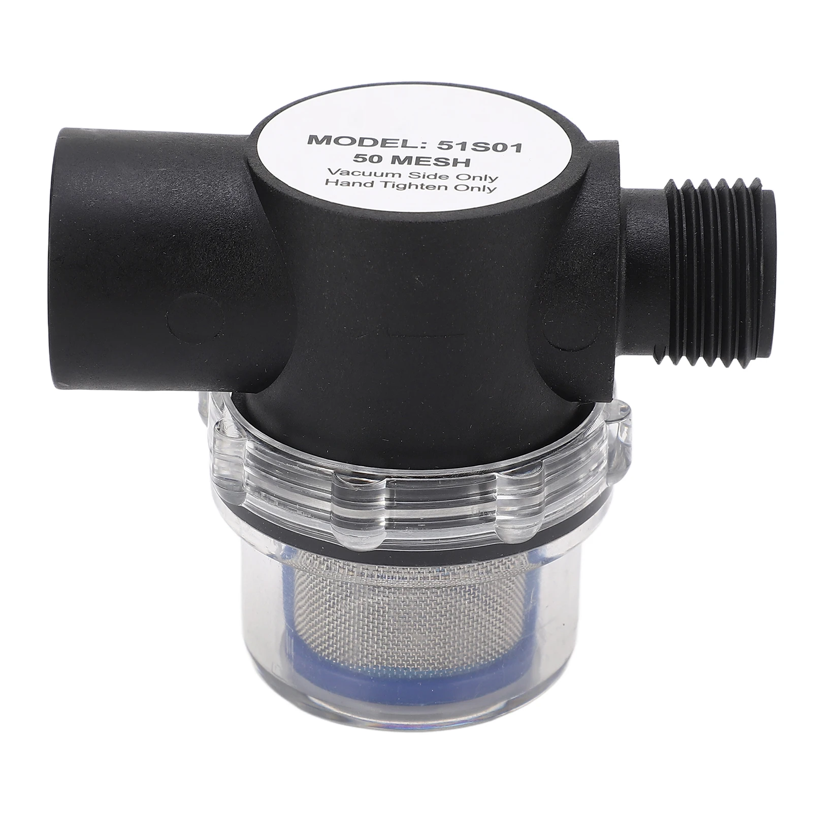 1/2in‑14 Female Thread Inline Filter 50 Mesh Screen Plastic Construction Water Strainer for Pipeline new
