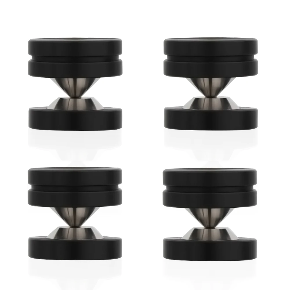 

39mm *13mm 304 Stainless Steel Graphite Speaker AMP Isolation Spike Pad Preamp DAC LP CD Mat Floor Base HIFI AUDIO DIY 4PCS