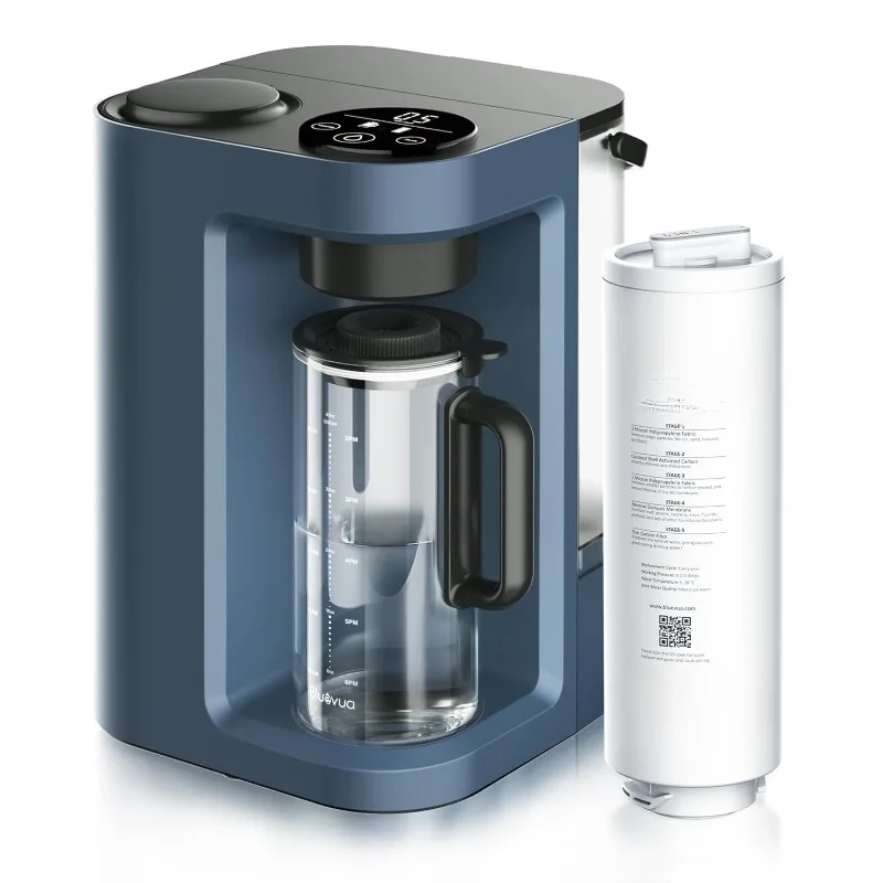 

Countertop Reverse Osmosis Water System, 5 Stage Purification, 3:1 Pure to Drain, Portable Water Purifier