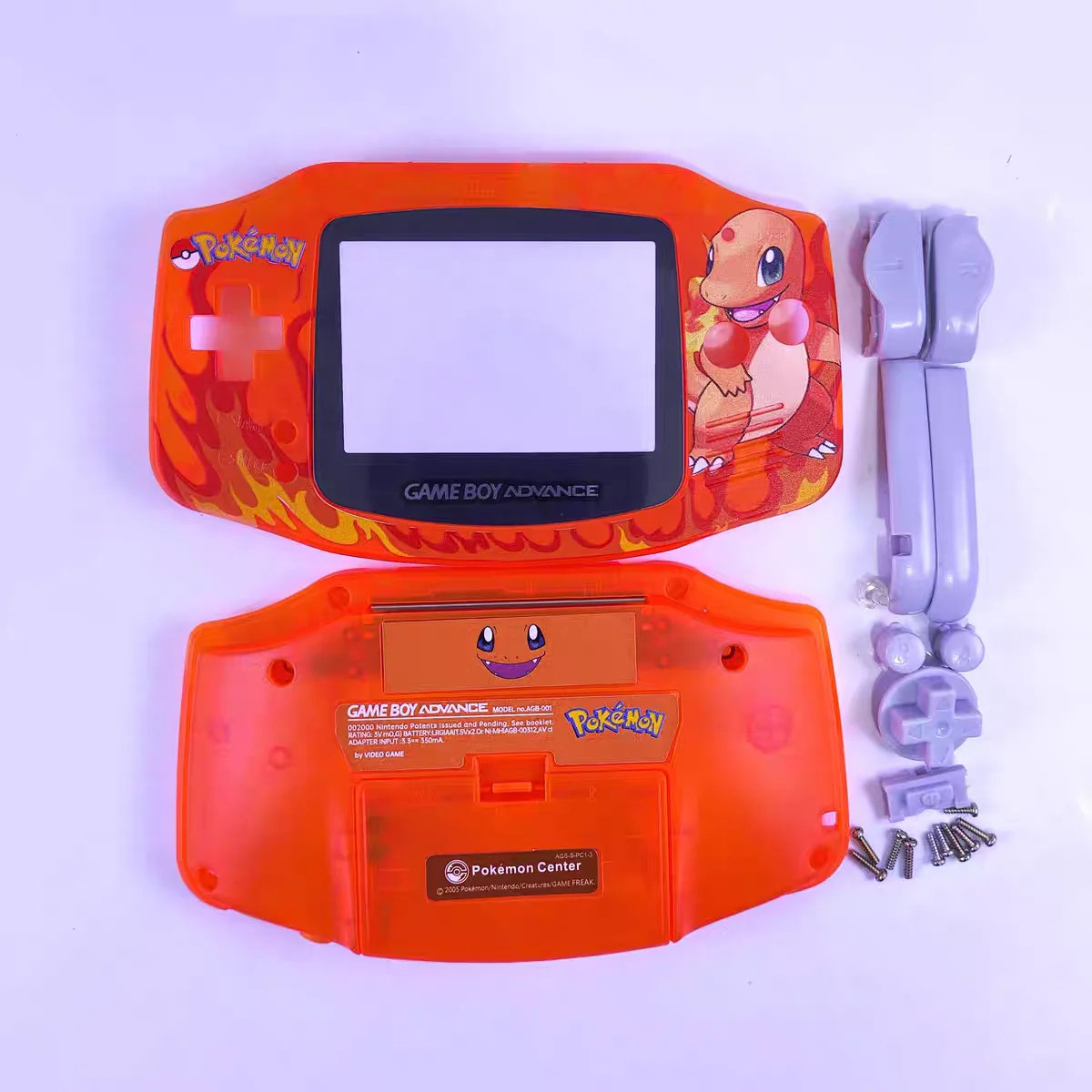 Hot! Pokemon Game Case Suitable For Gba Game Console Shell Game Boy Advance Game Console Shell Gba Replacement Shell view 2