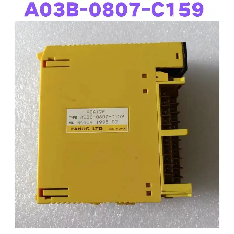 Second-hand A03B-0807-C159 A03B 0807 C159 IO Module Tested OK