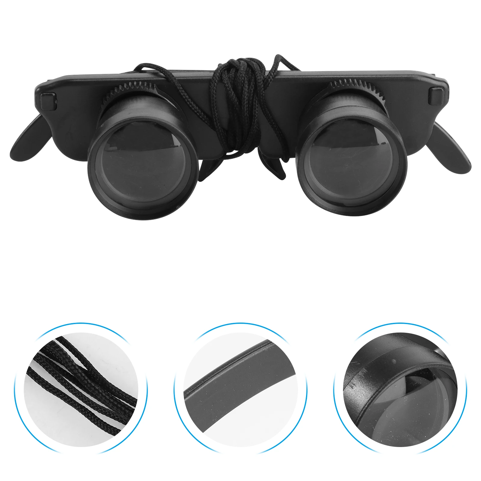 

1pc High Definition Magnifying Glasses Long Distance Viewing Outdoor Camping Hiking Fishing Gear Adjustable Eyewear