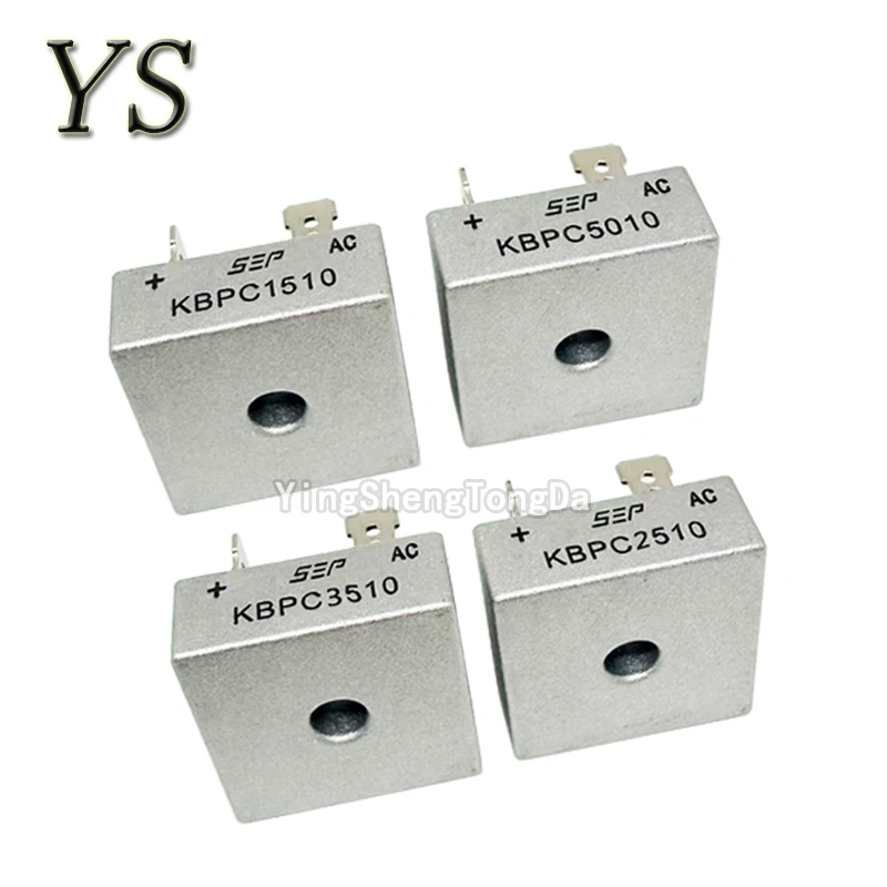 1 box of 50 pieces Diode Bridge Rectifier KBPC5010 KBPC3510 KBPC2510 KBPC1510 Rectifiers single phase Rectifier bridge module