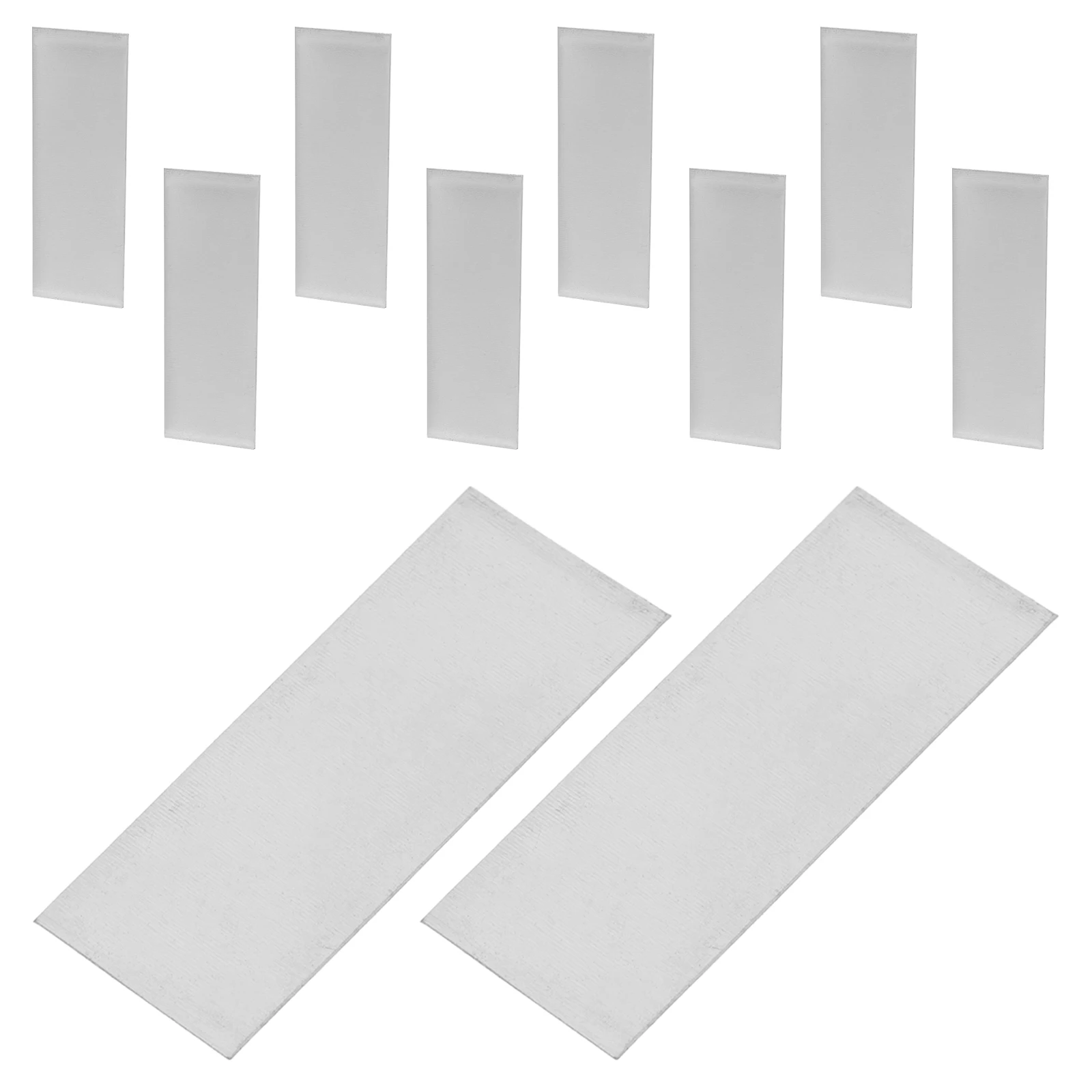 

10pcs Zinc Sheets Pure Electroplating Strips for Fruit Experiment Galvanizing Electroplating Experiment Supplies Science
