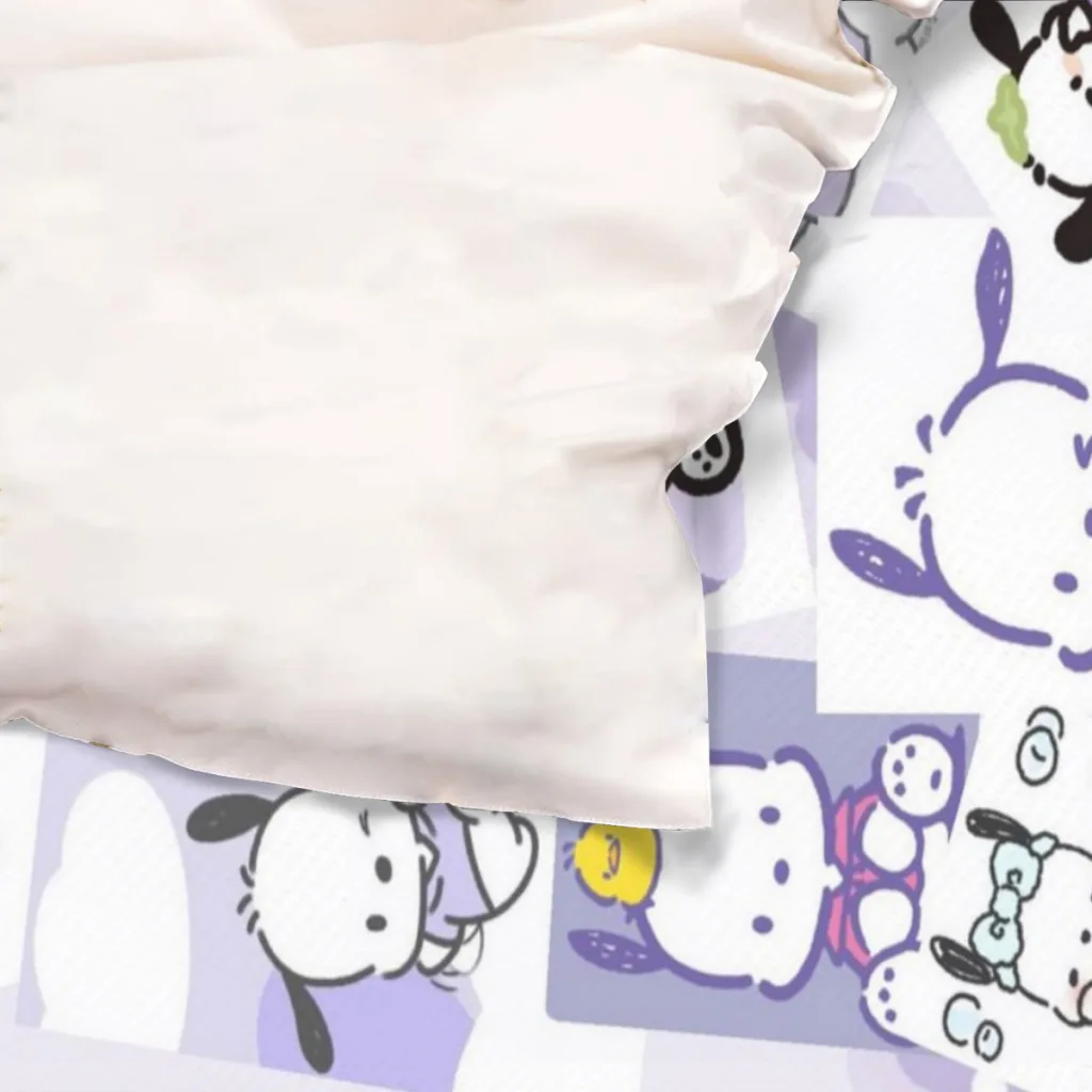 Pochacco Single Bed Sheets Set  Complete Case Single Linen Quilt Cover