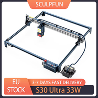 SCULPFUN S30 Ultra 33W Laser Cutter With Air Pump 32-bit Air-assisted Motherboard Engraving Machine 600x600mm Engraving Area