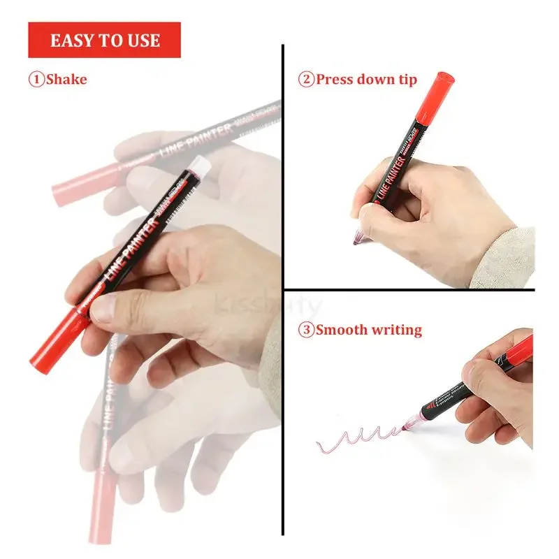 8/12 Colors Double Line Pen Outline Paint Marker Pens Diy Album Scrapbooking Metal Marker Highlighter Drawing Painting Doodling image 6