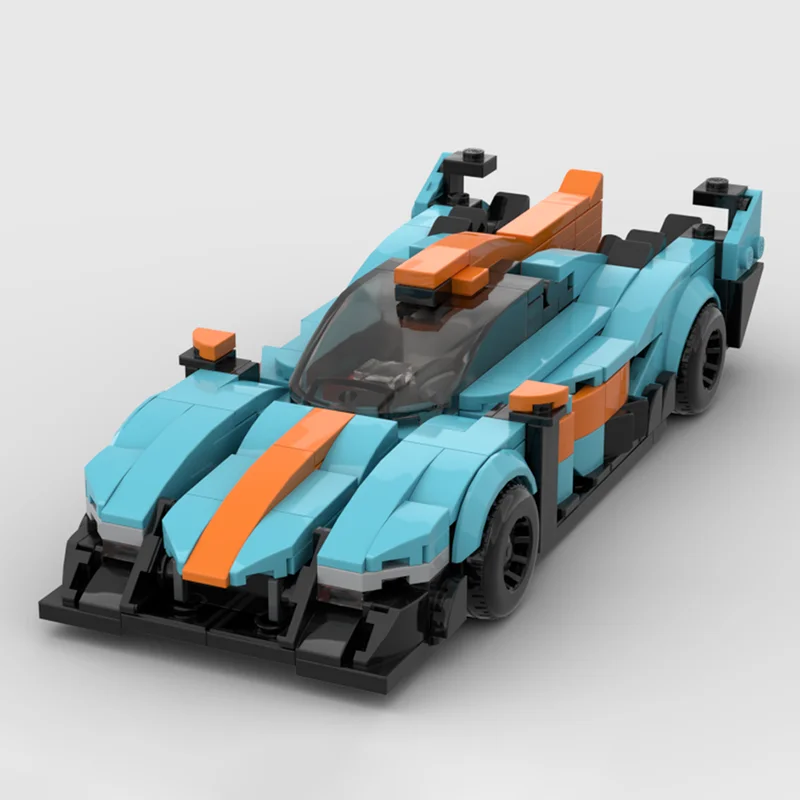 

MOC классический спортивный автомобиль Speed Champion модель автомобиля гоночный DIY креативная детская игрушка подарок технология строительные блоки