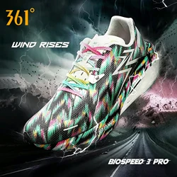 361 Degrees BIospeed 3.0 PRO Men's Running Shoes Sports Professional Marathon Lightweight Breathable Female Sneakers 672412208