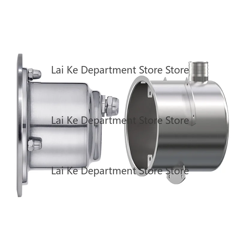 All stainless steel underground hot spring light, high-temperature pool waterproof light, SPA sauna light, AC12V jac-uzzi light