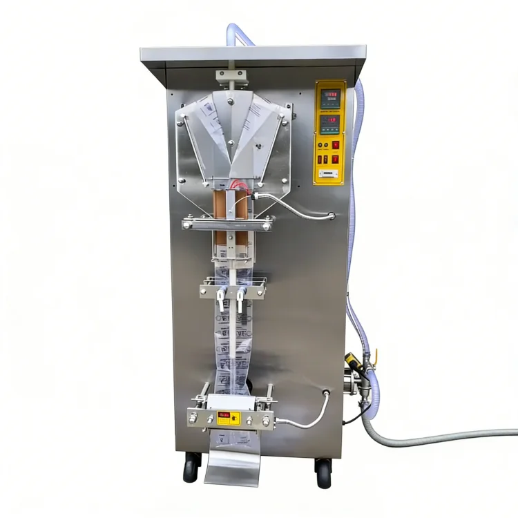 

Automatic Milk Plastic Water Bag Liquid Packing Machine Juice Oil Sachet Water Filling and Sealing Machine