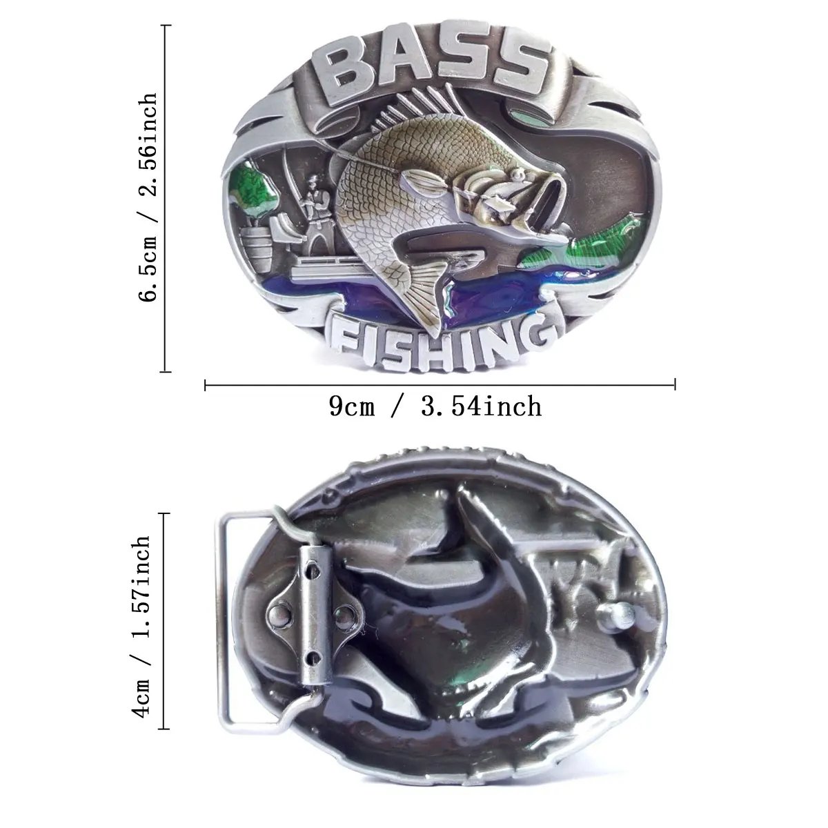 T-DISOM 남성 패션 낚시 벨트 버클 캐주얼웨어를 위한 세련된 액세서리