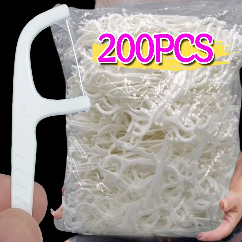 ディープクリーニングつまようじパック、使い捨てデンタルフロス、超微細ポータブル歯間ブラシ、口腔衛生ケアツール