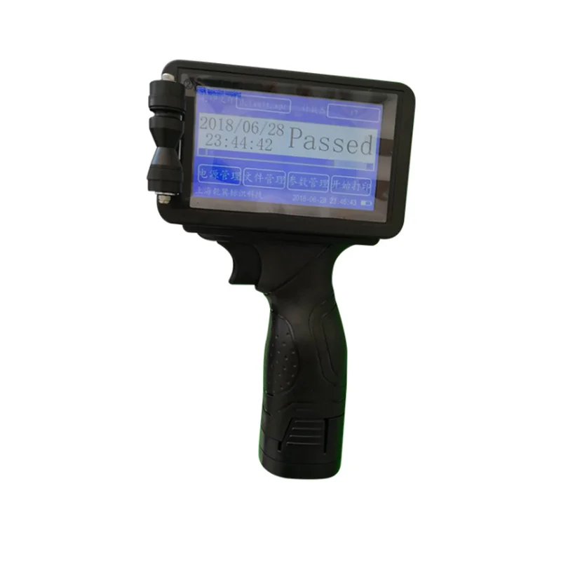 Factory sale  Handheld Inkjet Printer / Portable Inkjet Date Coder / Printing Code Machine with CE certification