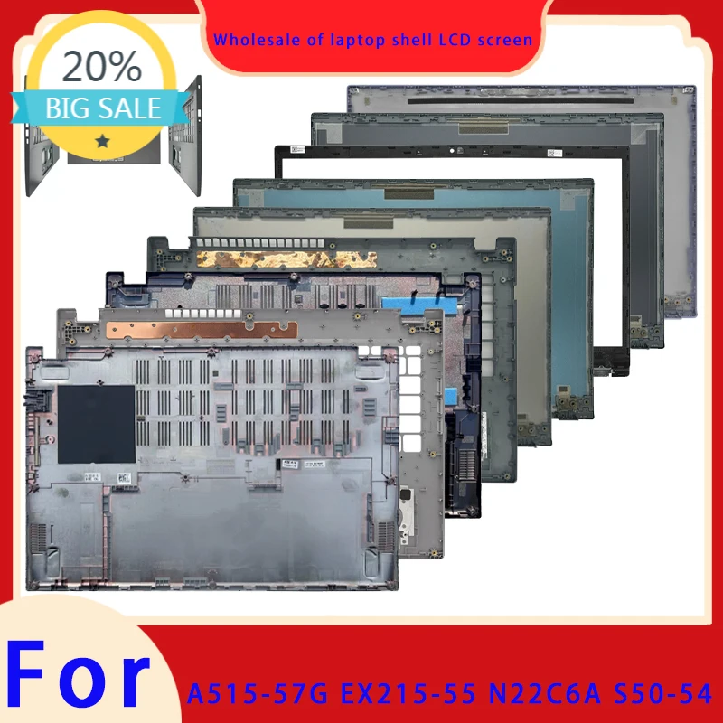 Suitable for Aspire 3 A315-59 A315-59G N22C6/A A515-57-53 S50-54 top cover screen frame palm support bottom shell ABCD hinge